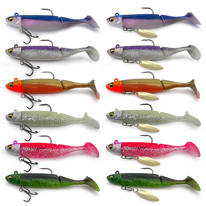 Fishing Hook Treble - 6 шт. рыболовных приманок с свинцовым