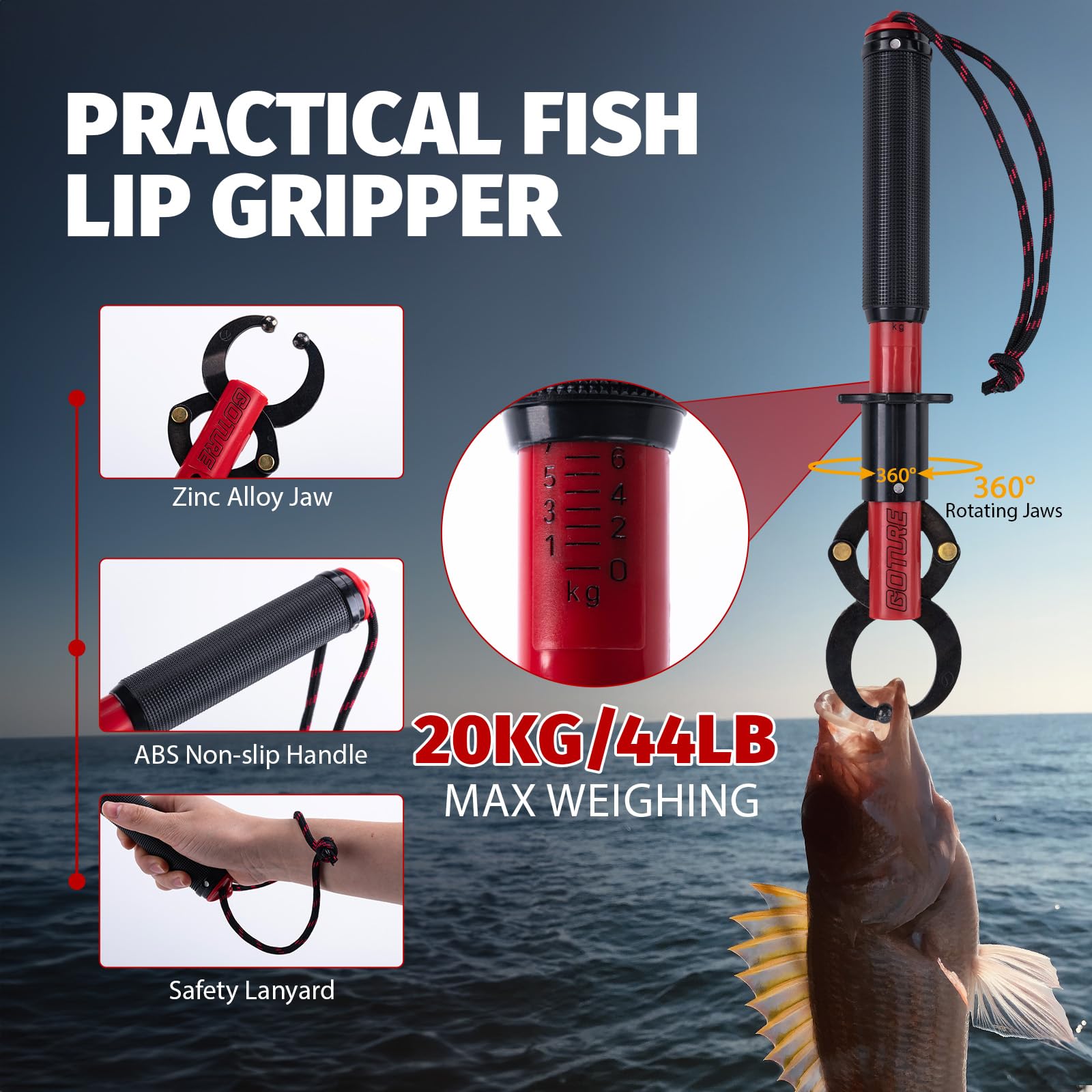 Рыболовные аксессуары Goture:  – обзор и цена Fishing Hook Sharpener